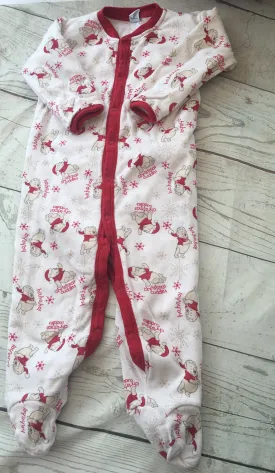 18-24 Months Padded Christmas Sleepsuit