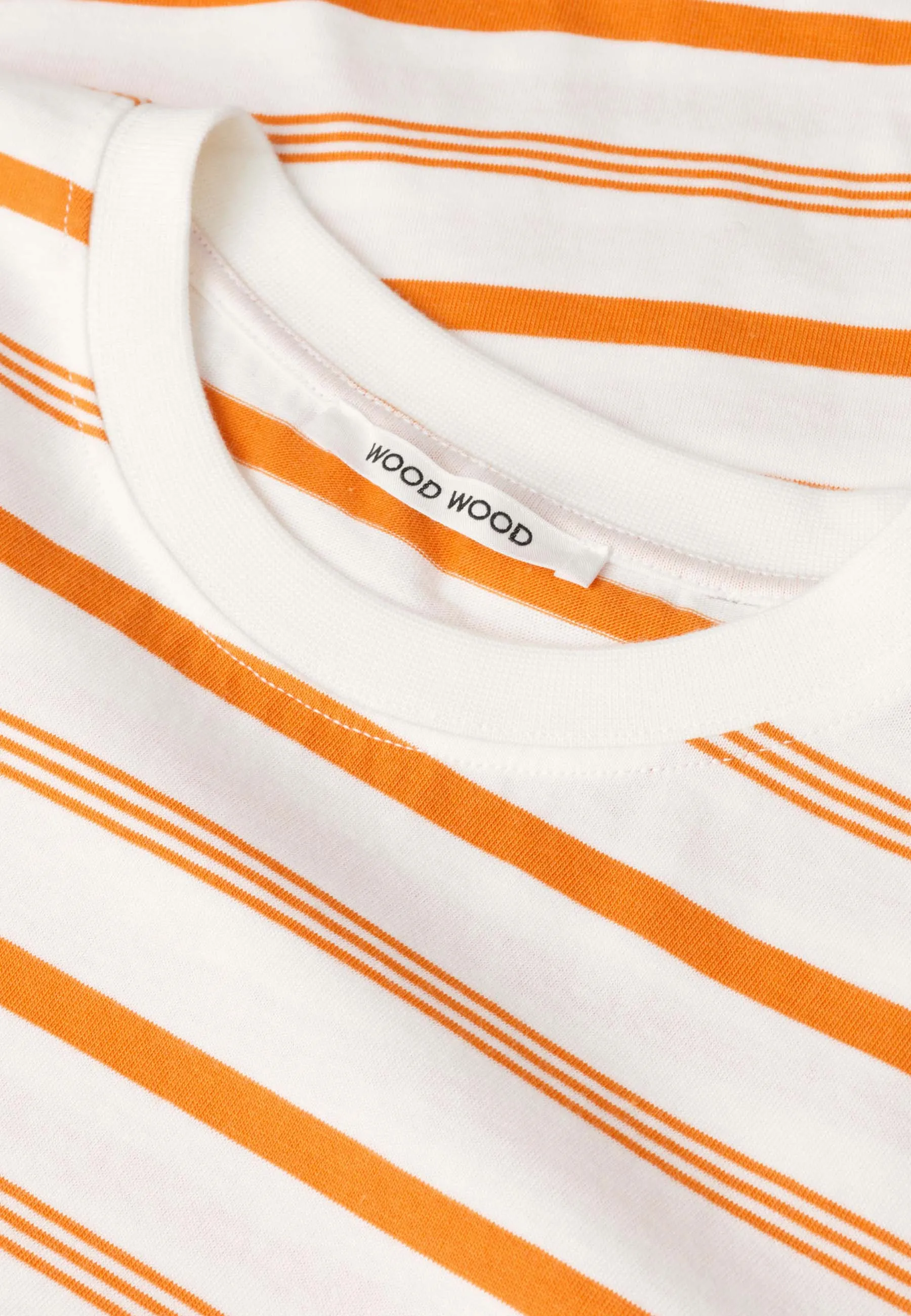 Alma Stripe T-Shirt - dusty orange