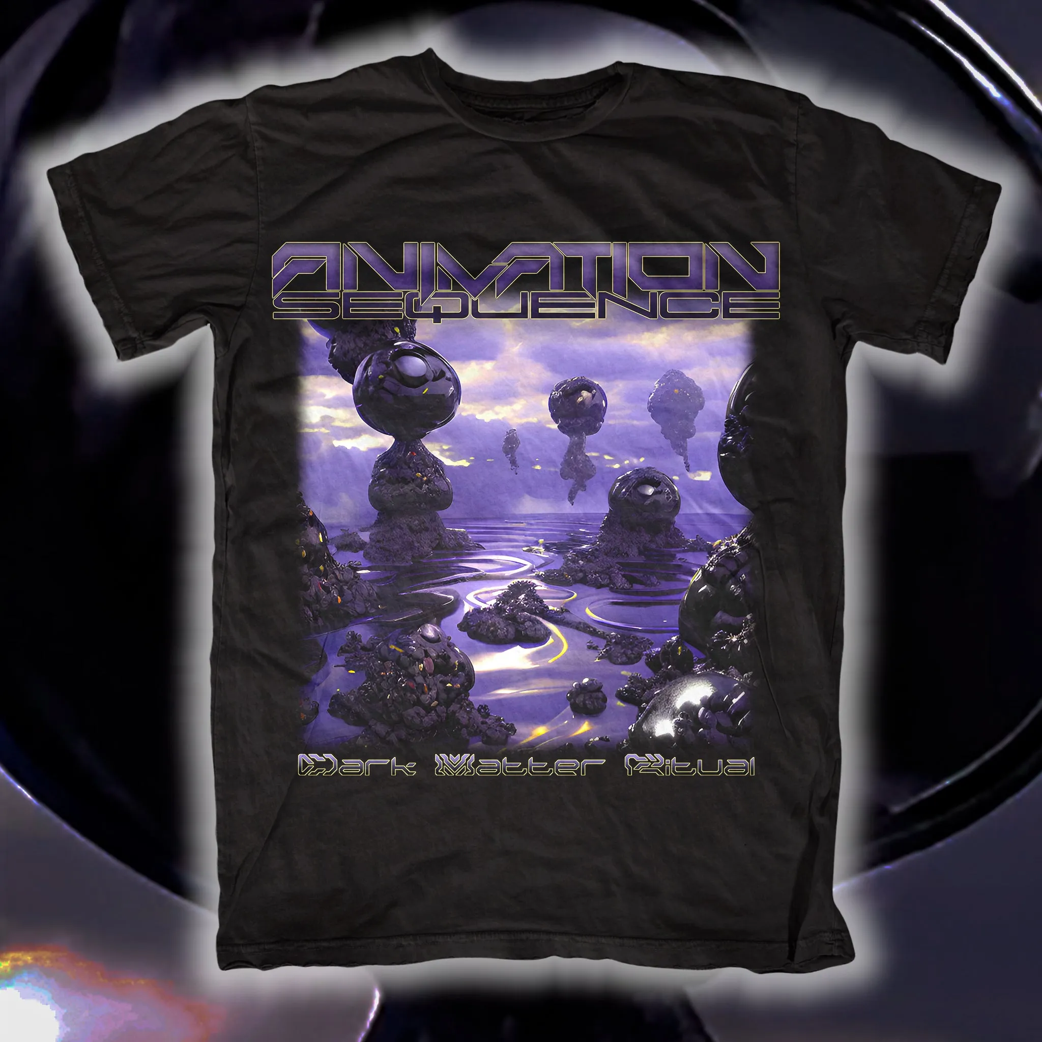 Animation Sequence "Dark Matter Purple" T-Shirt