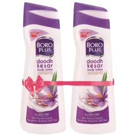 BoroPlus Kesar Doodh Body Lotion 300 ml (Buy 1 Get 1 Free)