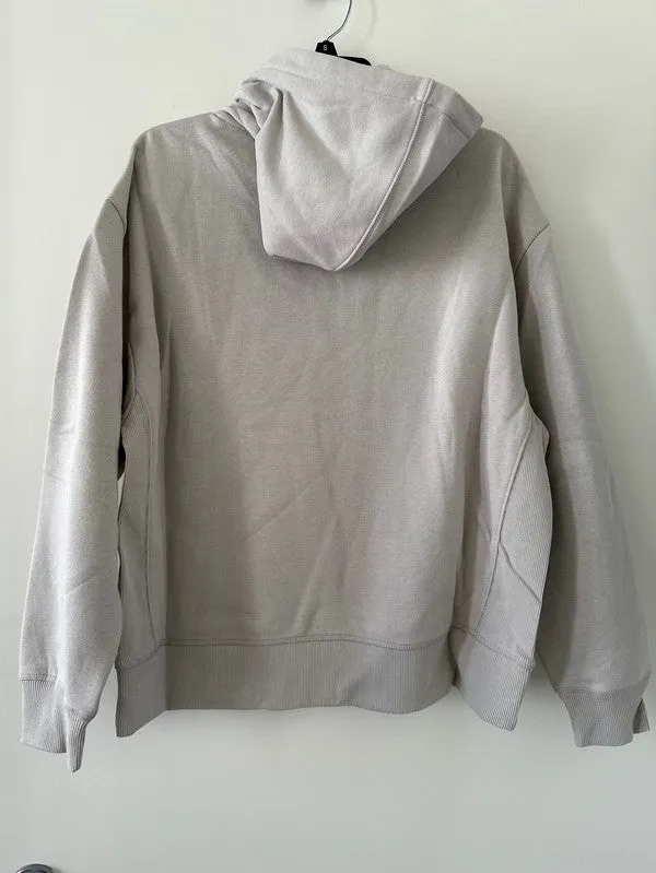 Calvin Klein Men's Archive Fleece Hoodie Silver Cloud 40HM256 102