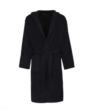 Ceceba Hooded Navy Bath Robe Navy