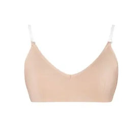 Clear Back Bra with Cups