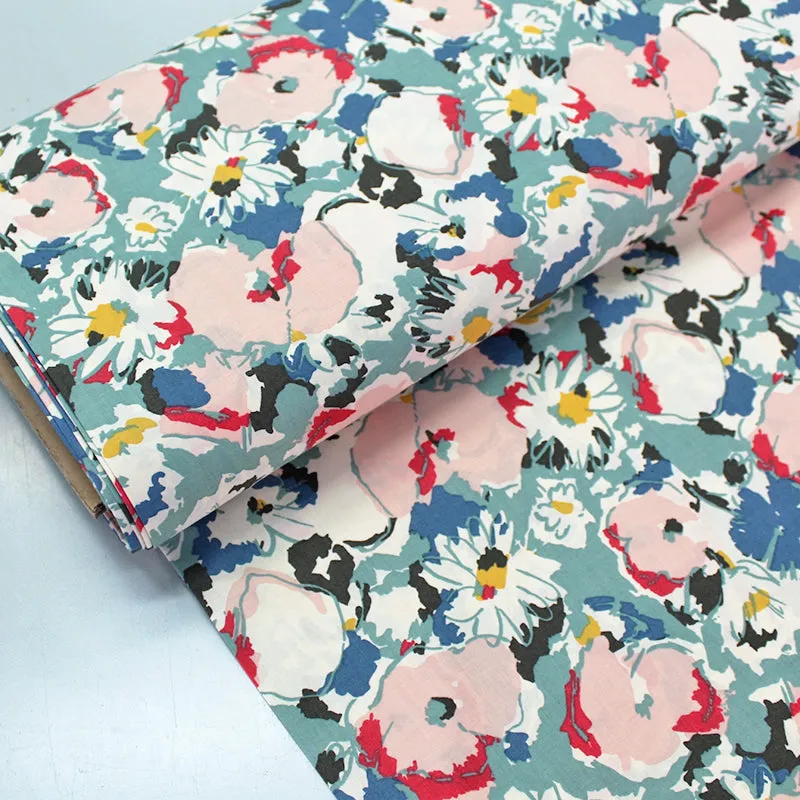 Dressmaking Floral Cotton Lawn - Clarice