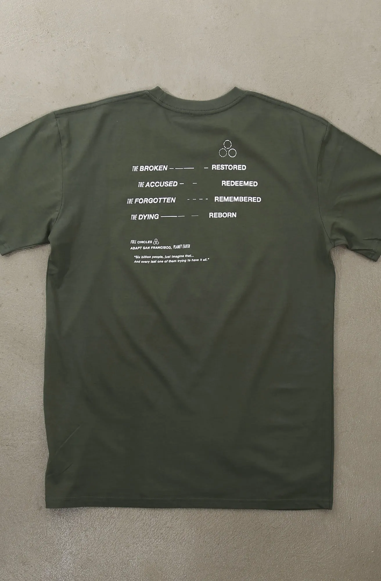 Full Circles (Men's Cypress A1 Tee)