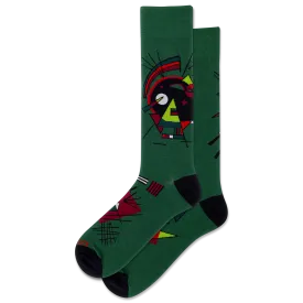 HOTSOX Men's Kandinsky Xmas Crew Sock