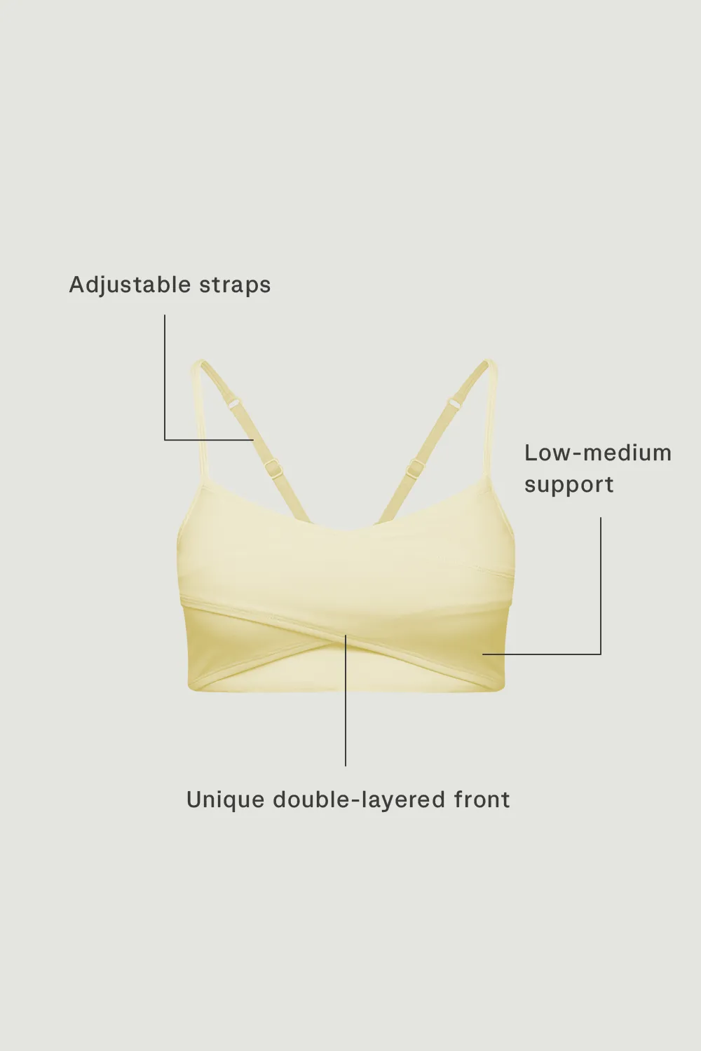 Layer Bra in Melt