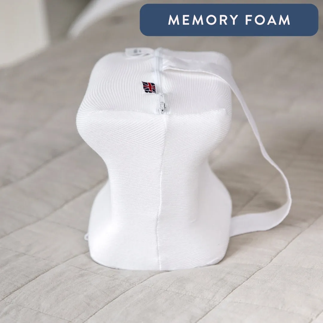 Memory Foam Knee Pillow - Adjustable Strap