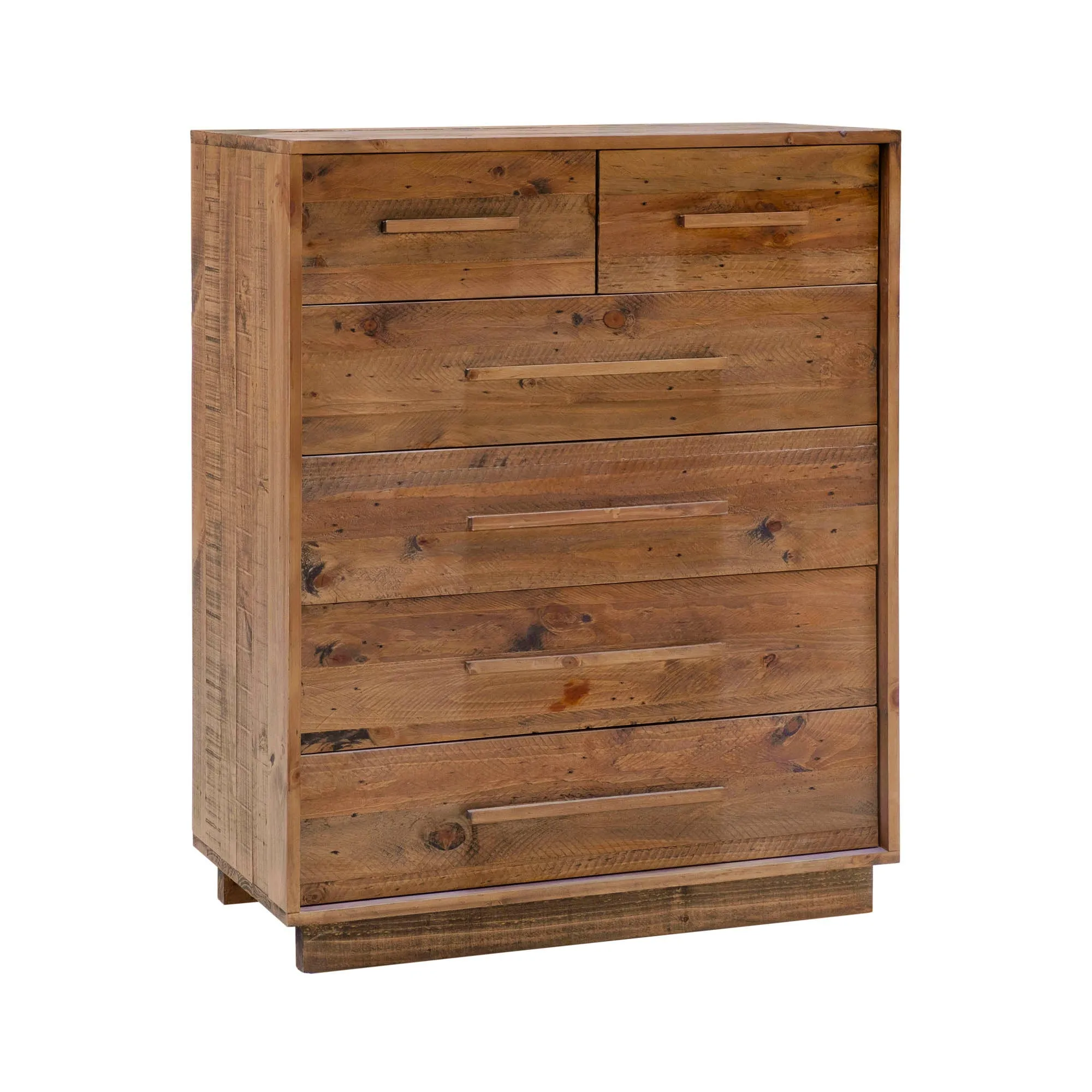 Nevada 6 Drawer Chest - Dark Driftwood