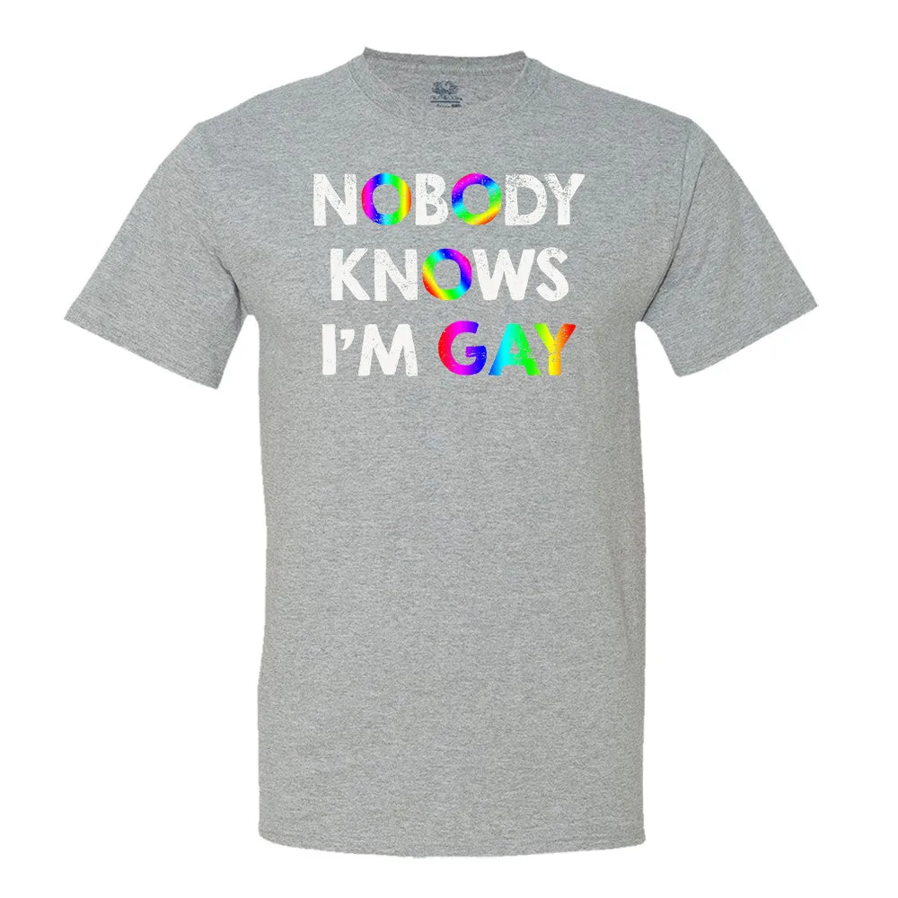 Nobody Knows I'M Gay T-Shirt