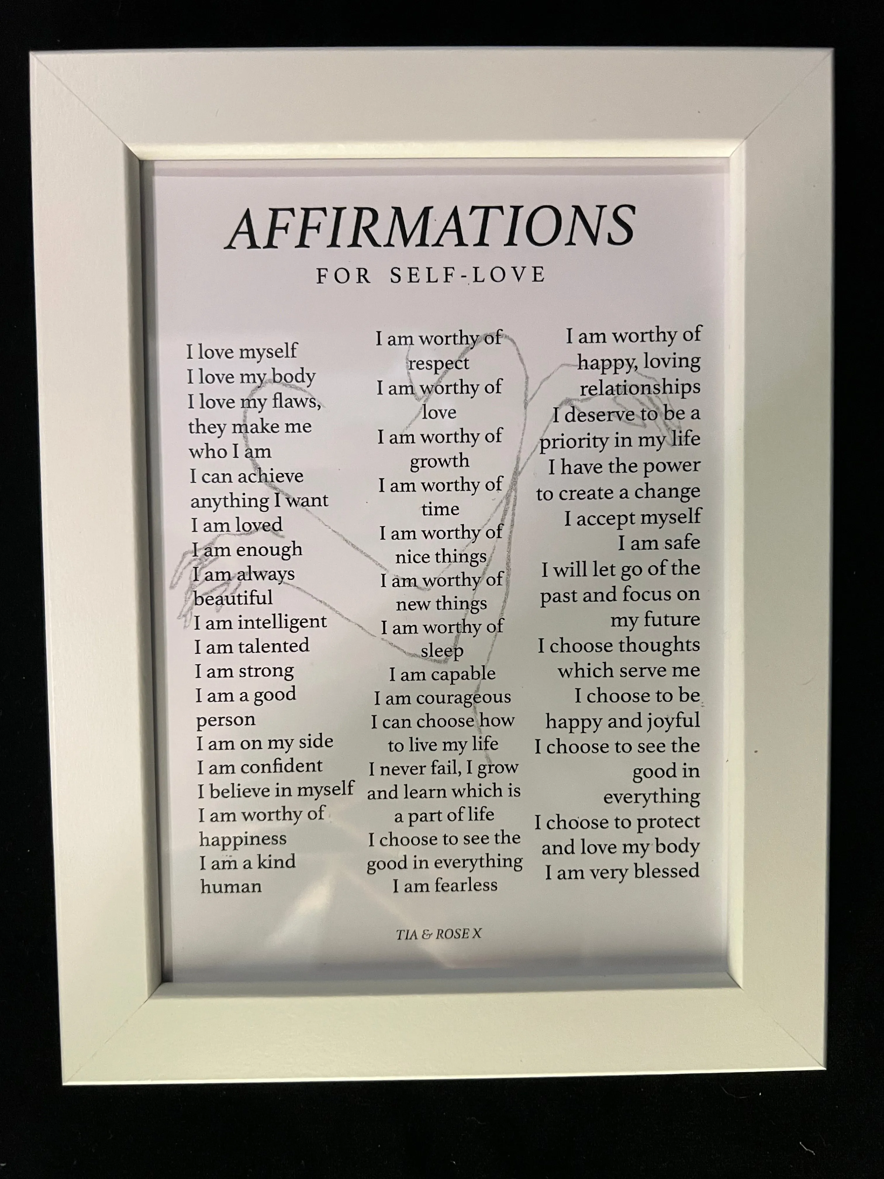 Self Love Affirmations