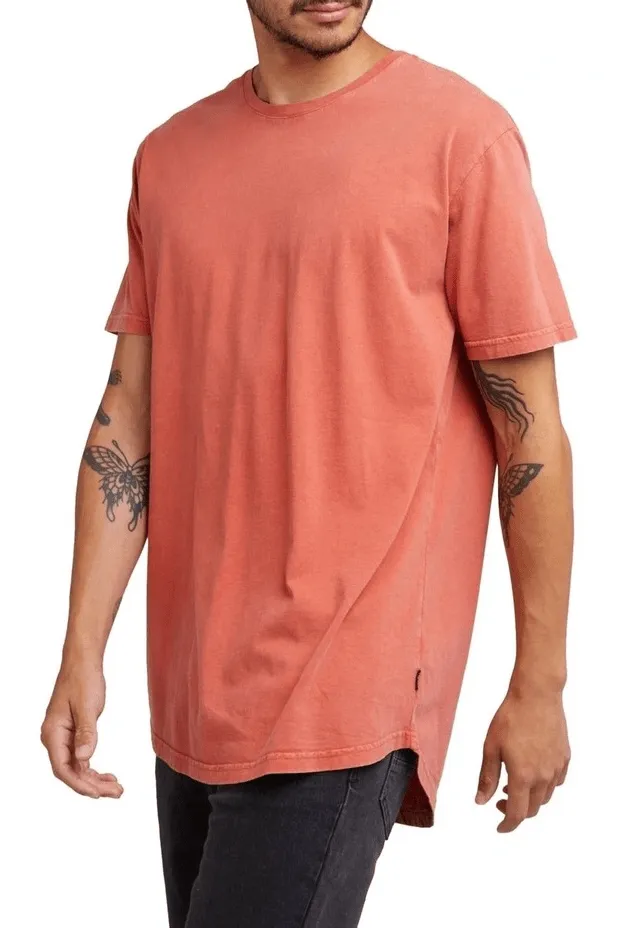 Silent Theory Tail Tee  Orange