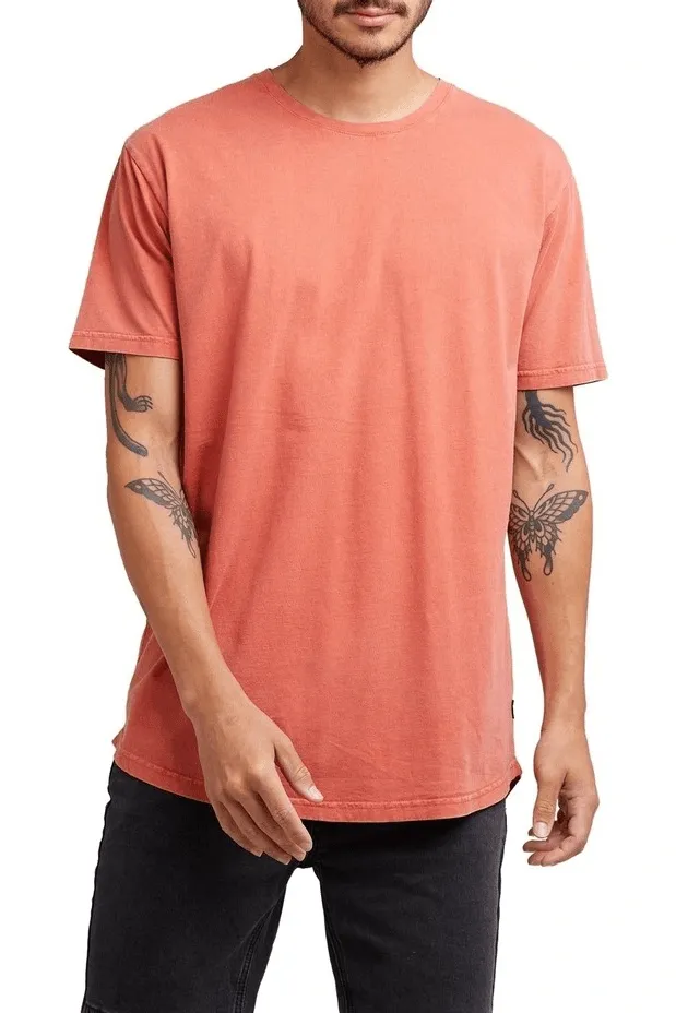 Silent Theory Tail Tee  Orange