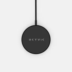 SKYVIK Beam Tap Magsafe Compatible 15W Fast Wireless Charging pad for iPhone 12, 13 & 14 Series - Black