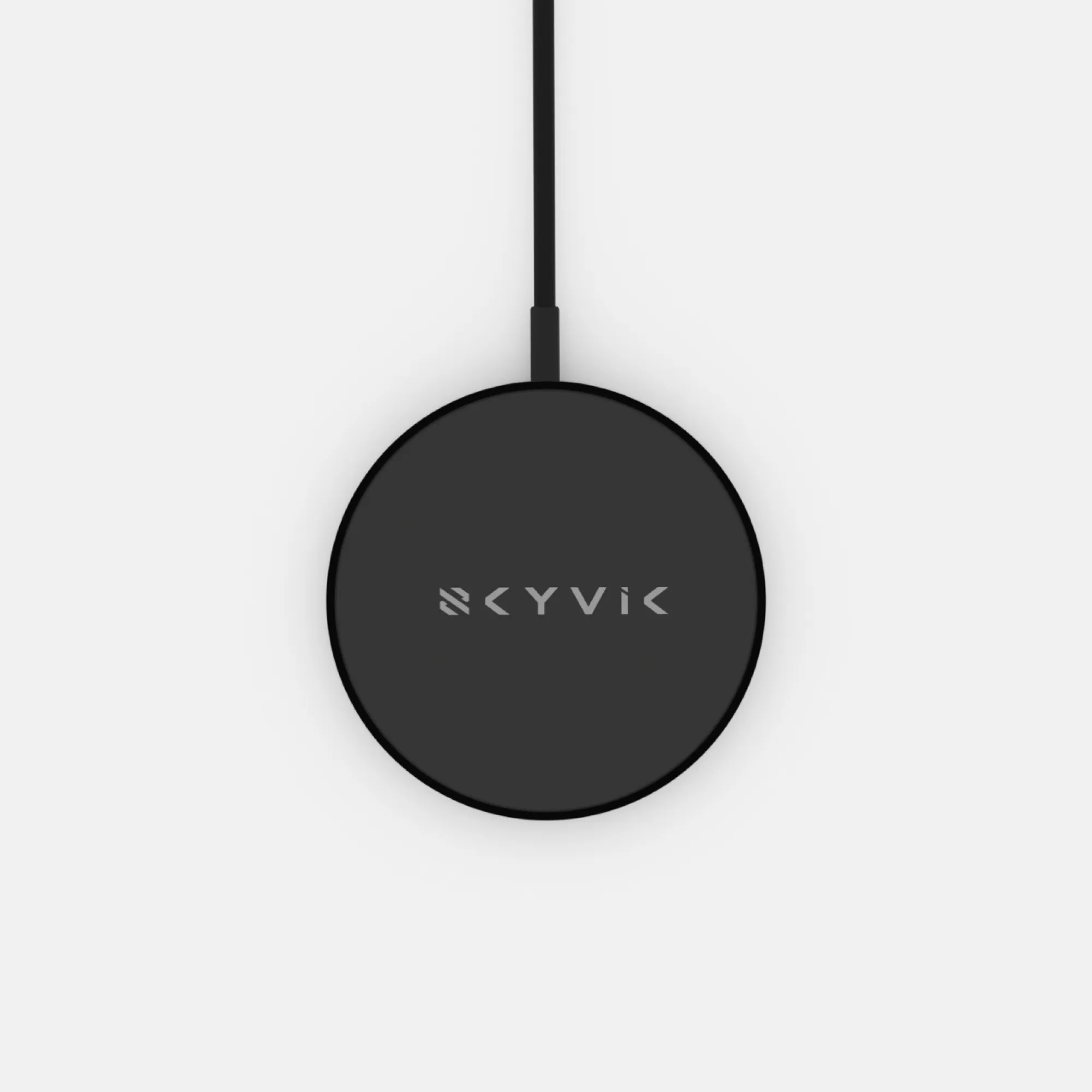 SKYVIK Beam Tap Magsafe Compatible 15W Fast Wireless Charging pad for iPhone 12, 13 & 14 Series - Black