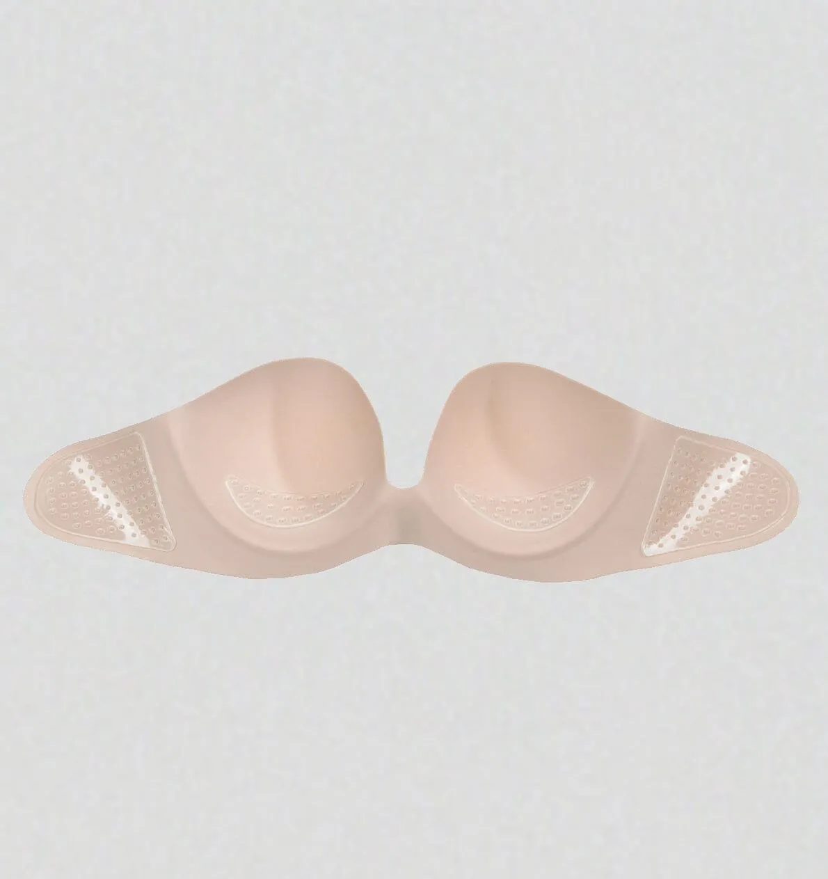 Smooth strapless stick on bra [Beige]