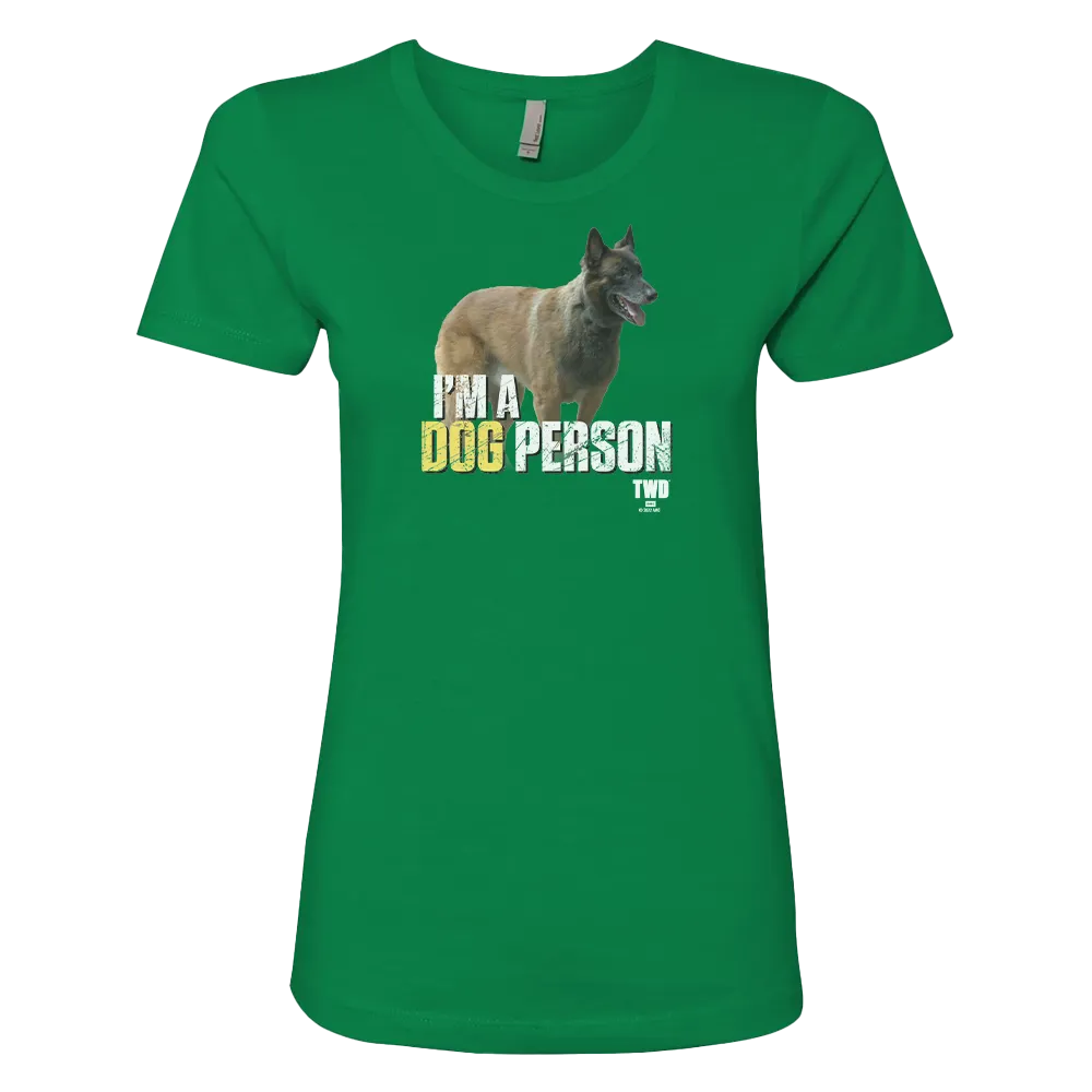 The Walking Dead Dog Person Women's Short Sleeve T-Shirt