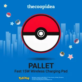 thecoopidea Pokemon Wireless Charging Pad Poke Ball Great Ball Ultra Ball