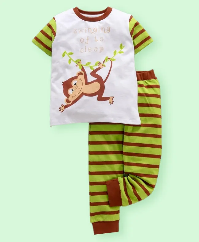 Ventra Boys Swing Monkey Nightwear