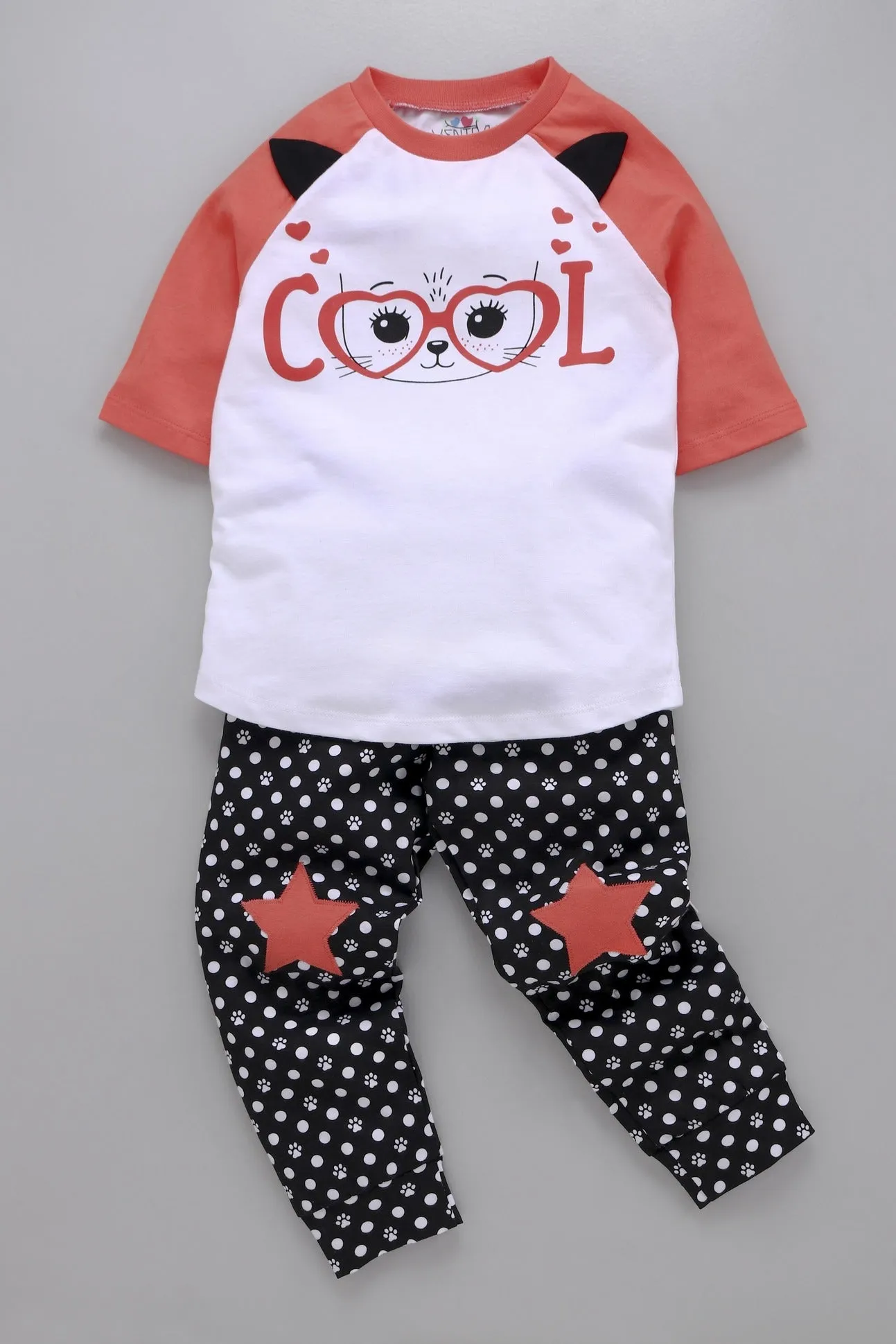 Ventra Girls Cool Cat Nightwear