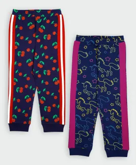 Ventra Uni Horse And Plum Track pant Combo (2 pcs)