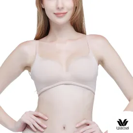 Wacoal Seamless Bra บราไร้โครง เต้าเรียบใส่สบาย รุ่น WB5X63 สีเบจ(BE)