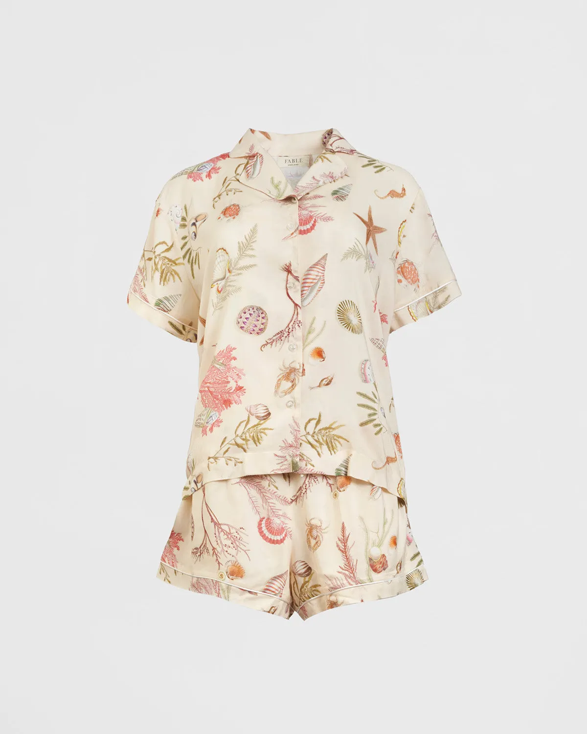 Whispering Sands Lotus Pink Short Pyjamas