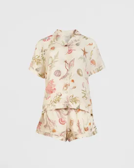 Whispering Sands Lotus Pink Short Pyjamas